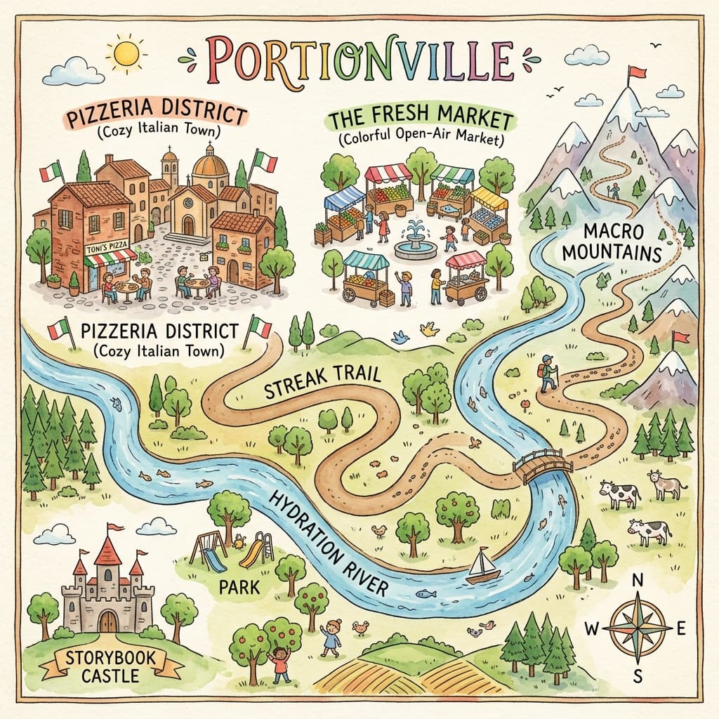 Portionville World Map